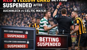 Red & Yellow Card Bets Halted